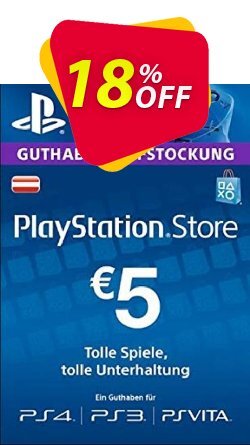 PlayStation Network - PSN Card - 5 EUR - Germany Coupon discount PlayStation Network (PSN) Card - 5 EUR (Germany) Deal - PlayStation Network (PSN) Card - 5 EUR (Germany) Exclusive offer for iVoicesoft