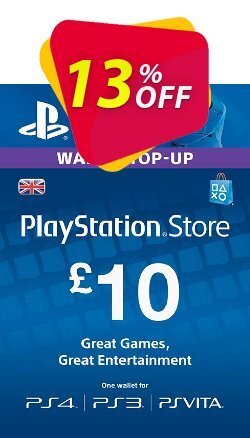 PlayStation Network Card - £10 (PS Vita/PS3/PS4) Deal