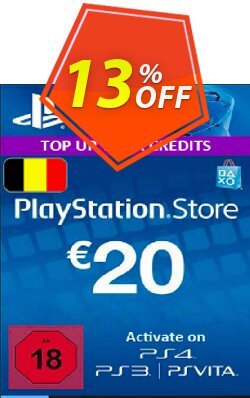 13% OFF PlayStation Network - PSN Card - 20 EUR - Belgium  Discount