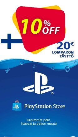 10% OFF Playstation Network - PSN Card 20 EUR - Finland  Discount