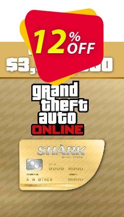 12% OFF GTA V 5 Whale Shark Cash Card - Xbox One Digital Code Discount
