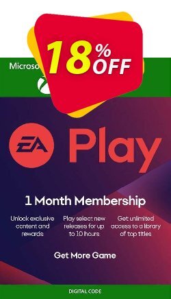 EA Access - 1 Month Subscription - Xbox One Coupon, discount EA Access - 1 Month Subscription (Xbox One) Deal. Promotion: EA Access - 1 Month Subscription (Xbox One) Exclusive offer for iVoicesoft