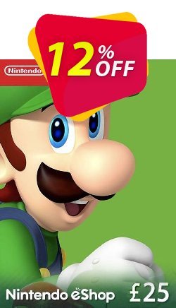 12% OFF Nintendo eShop £25 card Nintendo 3DS/DS/Wii/Wii U Discount