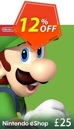 Nintendo eShop £25 card Nintendo 3DS/DS/Wii/Wii U Deal