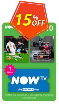 NOW TV - Sky Sports 1 Week Pass Deal