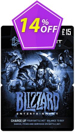 Battlenet 15 GBP Gift Card Deal