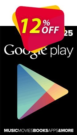 Google Play Gift Card £25 GBP Coupon discount Google Play Gift Card £25 GBP Deal - Google Play Gift Card £25 GBP Exclusive offer 