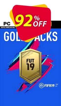 92% OFF FIFA 19 - Jumbo Premium Gold Packs DLC PC Discount