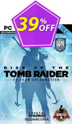 39% OFF Rise of the Tomb Raider 20 Year Celebration Pack DLC Discount