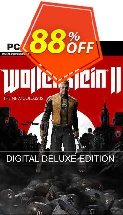 88% OFF Wolfenstein II 2 The New Colossus Deluxe Edition PC Discount