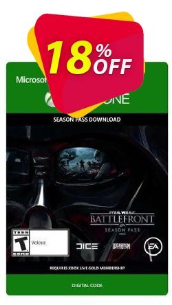 18% OFF Star Wars Battlefront Season Pass Xbox One Coupon code