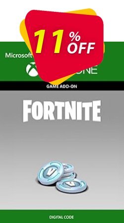 11% OFF Fortnite - 1000 V-Bucks Xbox One Coupon code