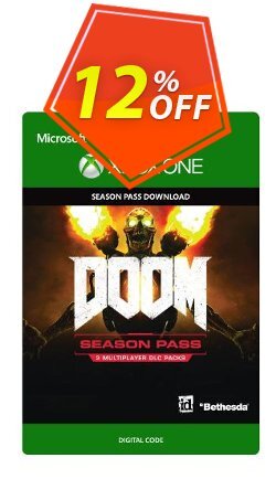 12% OFF DOOM Season Pass - Xbox One  Coupon code