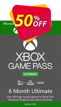 6 Month Xbox Game Pass Ultimate Xbox One / PC BRAZIL Coupon discount 6 Month Xbox Game Pass Ultimate Xbox One / PC BRAZIL Deal - 6 Month Xbox Game Pass Ultimate Xbox One / PC BRAZIL Exclusive offer 