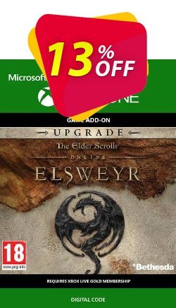 The Elder Scrolls Online: Elsweyr Upgrade Xbox One Coupon discount The Elder Scrolls Online: Elsweyr Upgrade Xbox One Deal - The Elder Scrolls Online: Elsweyr Upgrade Xbox One Exclusive offer for iVoicesoft