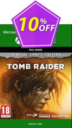 10% OFF Shadow of the Tomb Raider Croft Edition Xbox One Coupon code