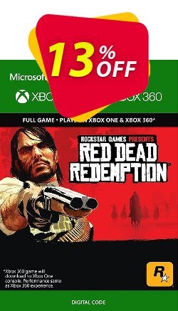 13% OFF Red Dead Redemption Xbox 360/Xbox One Coupon code