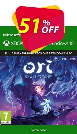 51% OFF Ori & the Will of the Wisps Xbox One / PC Discount