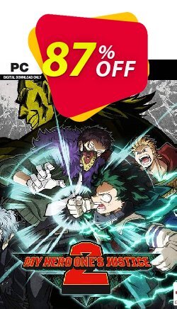 87% OFF My Hero One's Justice 2 PC + DLC Coupon code