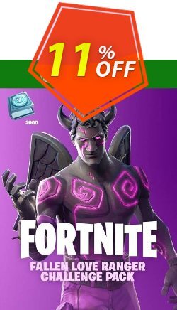 11% OFF Fortnite - Fallen Love Ranger Challenge Pack + 2000 V-Bucks Xbox One Discount