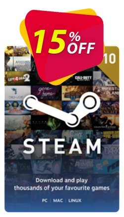 Steam Wallet Top-up 10 GBP Coupon discount Steam Wallet Top-up 10 GBP Deal - Steam Wallet Top-up 10 GBP Exclusive offer 