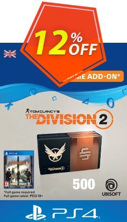Tom Clancy's The Division 2 PS4 - 500 Premium Credits Pack Coupon discount Tom Clancy's The Division 2 PS4 - 500 Premium Credits Pack Deal - Tom Clancy's The Division 2 PS4 - 500 Premium Credits Pack Exclusive offer 