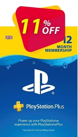 PlayStation Plus - 12 Month Subscription - UK  Coupon discount PlayStation Plus - 12 Month Subscription (UK) Deal - PlayStation Plus - 12 Month Subscription (UK) Exclusive offer 