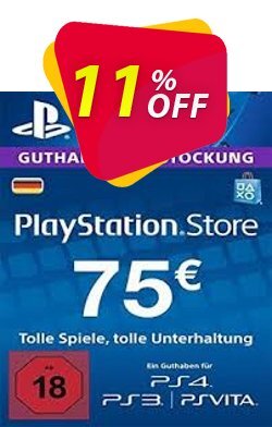 PlayStation Network - PSN Card - 75 EUR - Germany Coupon discount PlayStation Network (PSN) Card - 75 EUR (Germany) Deal - PlayStation Network (PSN) Card - 75 EUR (Germany) Exclusive offer for iVoicesoft