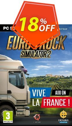 Euro Truck Simulator 2 PC - Vive la France DLC Deal