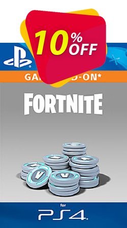 10% OFF Fortnite - 6,000 - +1,500 Bonus V-Bucks PS4 Coupon code