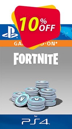 10% OFF Fortnite - 6,000 - +1,500 Bonus V-Bucks PS4 Coupon code