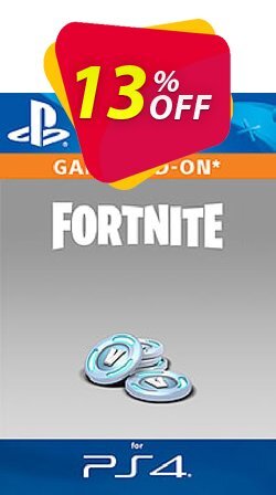 13% OFF Fortnite - 1,000 V-Bucks PS4 Coupon code