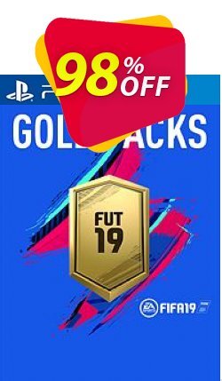 98% OFF FIFA 19 - Jumbo Premium Gold Packs DLC PS4 Coupon code