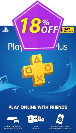 18% OFF PlayStation Plus - PS  - 14 Day Trial Subscription - UK  Discount