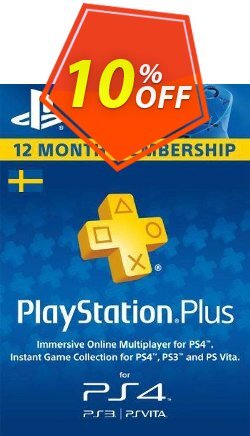 Playstation Plus - 12 Month Subscription (Sweden) Deal