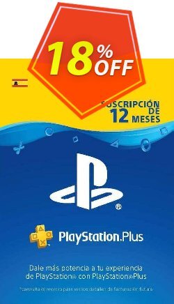 PlayStation Plus (PS+) - 12 Month Subscription (Spain) Deal