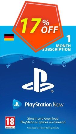 PlayStation Now 1 Month Subscription - Germany  Coupon discount PlayStation Now 1 Month Subscription (Germany) Deal - PlayStation Now 1 Month Subscription (Germany) Exclusive offer 