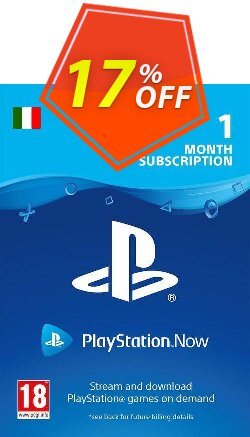 PlayStation Now 1 Month Subscription (Italy) Deal