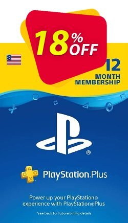 18% OFF 1-Year PlayStation Plus Membership - PS+ - PS3/PS4/PS Vita Digital Code - USA  Discount