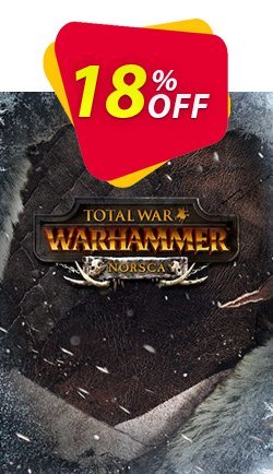 18% OFF Total War Warhammer PC - Norsca DLC Discount