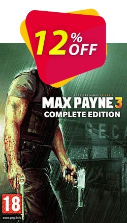 12% OFF Max Payne 3 Complete Edition PC Discount