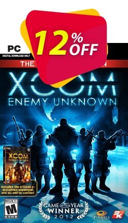 12% OFF XCOM Enemy Unknown Complete Edition PC - EU  Coupon code