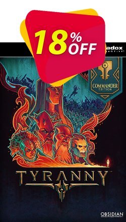 Tyranny Commander Edition PC Coupon discount Tyranny Commander Edition PC Deal - Tyranny Commander Edition PC Exclusive offer 