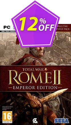 Total War: Rome II 2 - Emperor's Edition PC Coupon discount Total War: Rome II 2 - Emperor's Edition PC Deal - Total War: Rome II 2 - Emperor's Edition PC Exclusive offer 