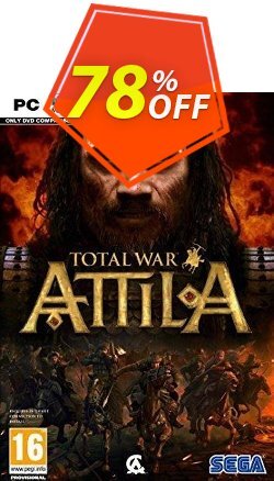 78% OFF Total War: Attila PC Coupon code