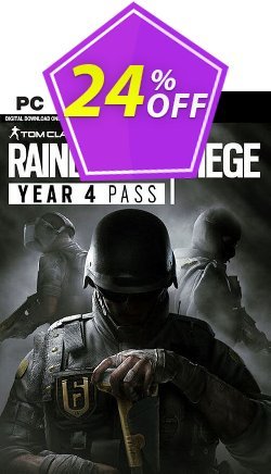 24% OFF Tom Clancys Rainbow Six Siege - Year 4 Pass PC Coupon code