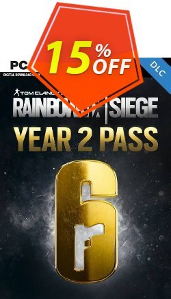 15% OFF Tom Clancys Rainbow Six Siege Year 2 Pass PC - US  Coupon code