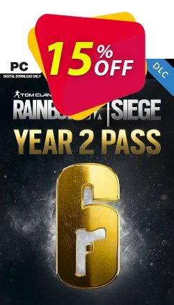 15% OFF Tom Clancys Rainbow Six Siege Year 2 Pass PC - US  Coupon code