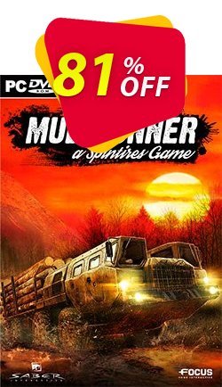 Spintires MudRunner PC Coupon discount Spintires MudRunner PC Deal - Spintires MudRunner PC Exclusive offer 