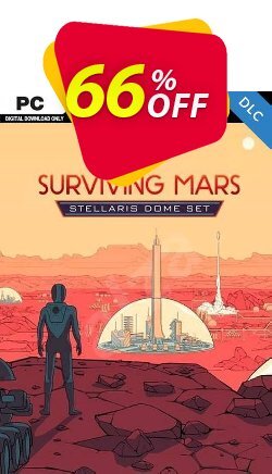 66% OFF Surviving Mars Stellaris Dome Set PC DLC Discount